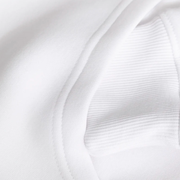 Winter Wear Men's Plain Hoodie or Sweatshirts With Classic and Comfortable feel Perfect for Casual Wear (White) - Image 2