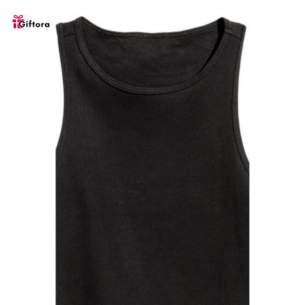 TUSI-TANK TOP COMBO BLACK-WHITE 01 - Image 3