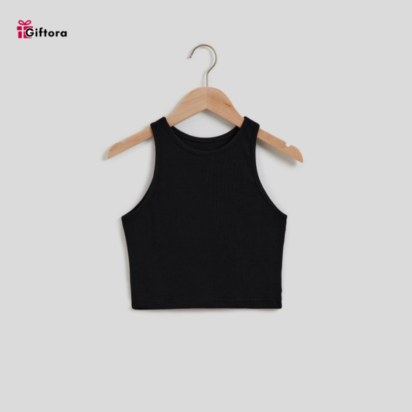 TUSI-TANK TOP COMBO BLACK-WHITE 01 - Image 2