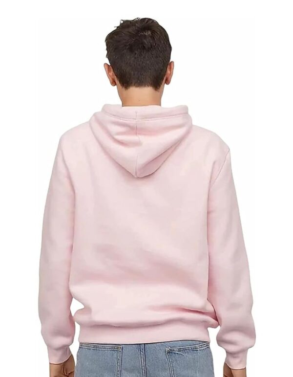 Winter Wear Men's Plain Hoodie or Sweatshirts With Classic and Comfortable feel Perfect for Casual Wear (Light Pink) - Image 2