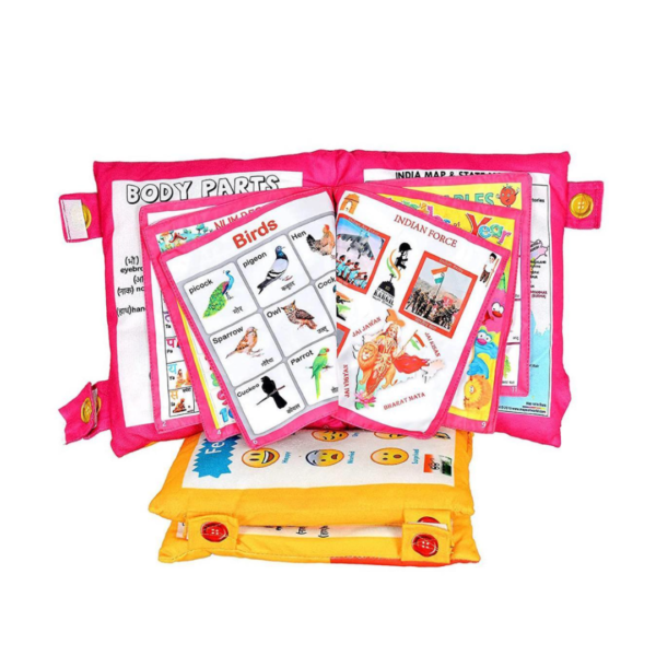 Educational Pillow Cushion for Kids with Alphabets