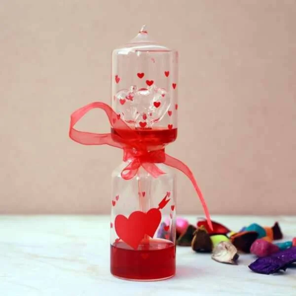 Aaputri Love Meter Valentine Day Gifts for Girls Hourglass Tabletop Decor